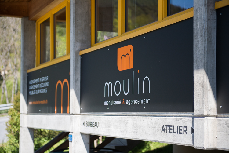 Facade « Menuiserie Moulin »